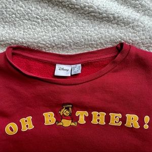 Vintage Crop Top Winne The Pooh